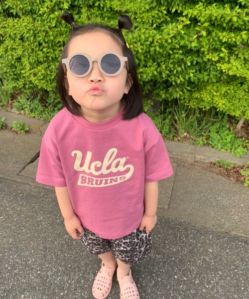 UCLA（ユーシーエルエー）の「【KIDS】【UCLA×CIAOPANIC TYPY】UCLA別注Tee（Tシャツ/カットソー・キッズ・ホワイト/ブラック/ネイビー/ピンク・SMALL/MEDIUM/LARGE/X-LARGE/XX-LARGE）」の4枚目の写真