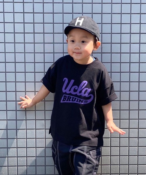 UCLA（ユーシーエルエー）の「【KIDS】【UCLA×CIAOPANIC TYPY】UCLA別注Tee（Tシャツ/カットソー・キッズ・ホワイト/ブラック/ネイビー/ピンク・SMALL/MEDIUM/LARGE/X-LARGE/XX-LARGE）」の2枚目の写真