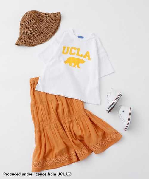 UCLA（ユーシーエルエー）の「【KIDS】【UCLA×CIAOPANIC TYPY】UCLA別注Tee（Tシャツ/カットソー・キッズ・ホワイト/ブラック/ネイビー/ピンク・SMALL/MEDIUM/LARGE/X-LARGE/XX-LARGE）」の17枚目の写真