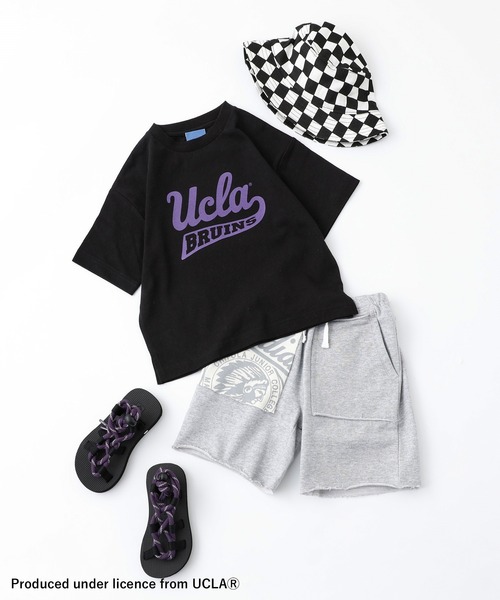 UCLA（ユーシーエルエー）の「【KIDS】【UCLA×CIAOPANIC TYPY】UCLA別注Tee（Tシャツ/カットソー・キッズ・ホワイト/ブラック/ネイビー/ピンク・SMALL/MEDIUM/LARGE/X-LARGE/XX-LARGE）」の5枚目の写真