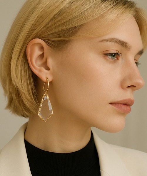NOLITA LABORATORY(ノリータラボラトリー)の「【 NOLITA / ノリータ 】 ジオメトリック ピアス(ピアス(両耳用)・レディース・ゴールド系その他/ゴールド系その他2/ゴールド系その他3/ゴールド/ゴールド系その他4/ゴールド系その他5・FREE)」の14枚目の写真