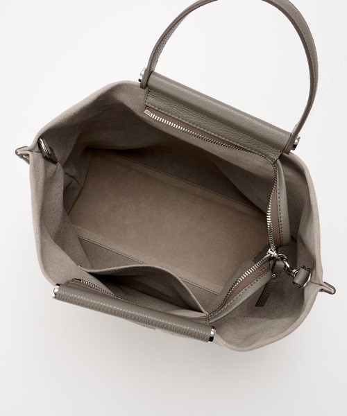 イアクッチ ソルベット M CANVAS/CERVO ハンドバッグ IACUCCI（イアクッチ）の「《 22SS 新色 》ソルベット BP CANVAS