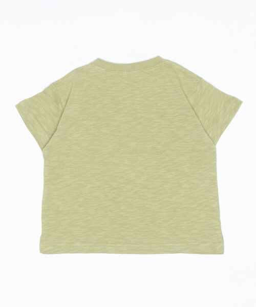 petit main（プティマイン）の「ステッチ昆虫半袖Tシャツ（Tシャツ/カットソー・キッズ・アイボリー/レンガ/ライトカーキ・80ｃｍ/90cm/100cm/110cm/120cm/130cm）」の12枚目の写真