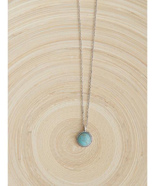 AMERICAN HOLIC（アメリカンホリック）の「【WEB限定】カラーストーンプチネックレス（ネックレス・レディース・ターコイズブルー/ブラック・FREE）」の11枚目の写真