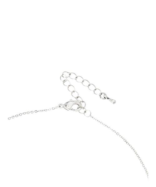 AMERICAN HOLIC（アメリカンホリック）の「【WEB限定】カラーストーンプチネックレス（ネックレス・レディース・ターコイズブルー/ブラック・FREE）」の6枚目の写真