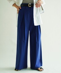 UNTITLED | コットンタイプライター ワイドパンツ【洗える】(その他パンツ)