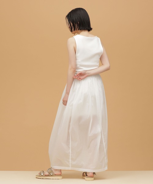 AMOMENTO（アモーメント）の「AMOMENTO/シアーノースリーブジャジー