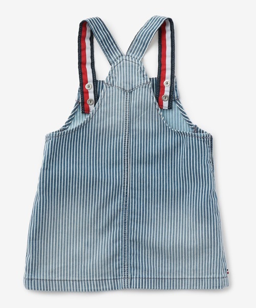 TOMMY HILFIGER（トミーヒルフィガー）の「BABY ダンガリーセット（サロペット/オーバーオール・キッズ・ネイビー/ピンク・80ｃｍ/90cm/70cm）」の21枚目の写真