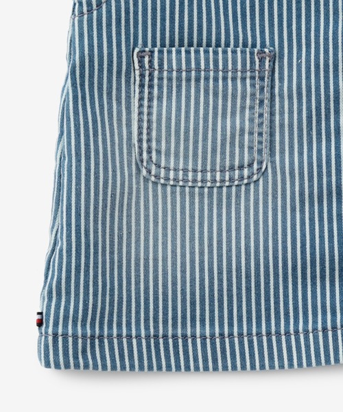 TOMMY HILFIGER（トミーヒルフィガー）の「BABY ダンガリーセット（サロペット/オーバーオール・キッズ・ネイビー/ピンク・80ｃｍ/90cm/70cm）」の22枚目の写真