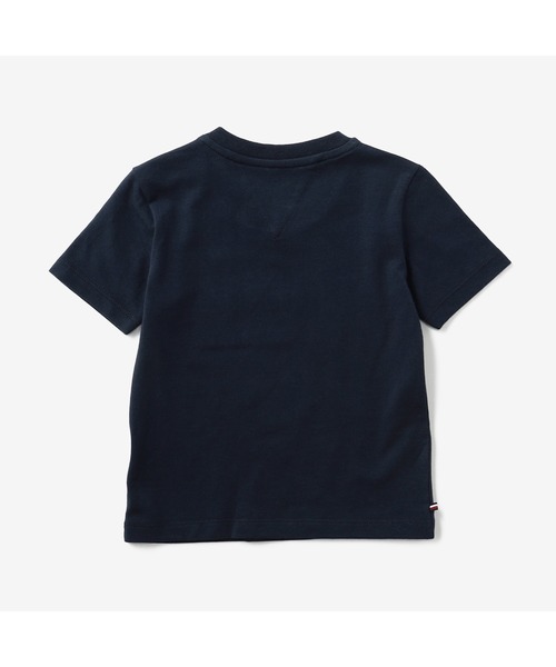 TOMMY HILFIGER（トミーヒルフィガー）の「BABY ダンガリーセット（サロペット/オーバーオール・キッズ・ネイビー/ピンク・80ｃｍ/90cm/70cm）」の6枚目の写真