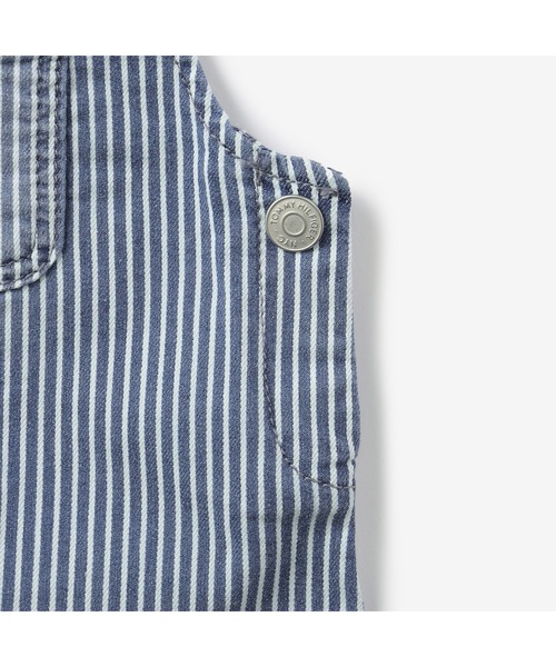 TOMMY HILFIGER（トミーヒルフィガー）の「BABY ダンガリーセット（サロペット/オーバーオール・キッズ・ネイビー/ピンク・80ｃｍ/90cm/70cm）」の16枚目の写真