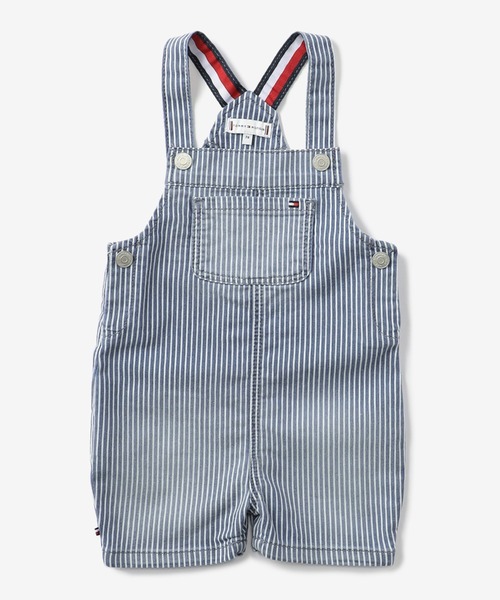 TOMMY HILFIGER（トミーヒルフィガー）の「BABY ダンガリーセット（サロペット/オーバーオール・キッズ・ネイビー/ピンク・80ｃｍ/90cm/70cm）」の11枚目の写真