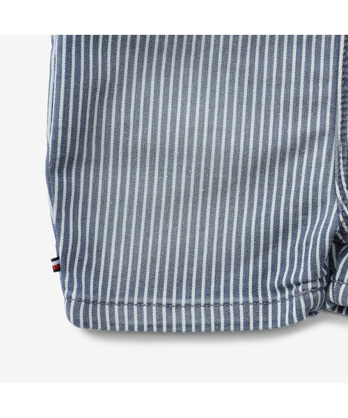 TOMMY HILFIGER（トミーヒルフィガー）の「BABY ダンガリーセット（サロペット/オーバーオール・キッズ・ネイビー/ピンク・80ｃｍ/90cm/70cm）」の19枚目の写真