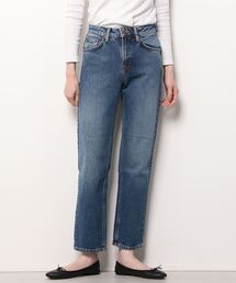 Nudie Jeans（ヌーディージーンズ）の「Straight Sally Indigo Autumn ストレートサリー レギュラーストレート ジーンズ(レングス28)（デニムパンツ）」