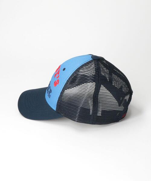 ANDERSSON BELL（アンダースンベル）の「＜Andersson Bell＞ GYPSYS MESH CAP/キャップ（キャップ・メンズ・ネイビー/ブラウン・FREE）」の3枚目の写真