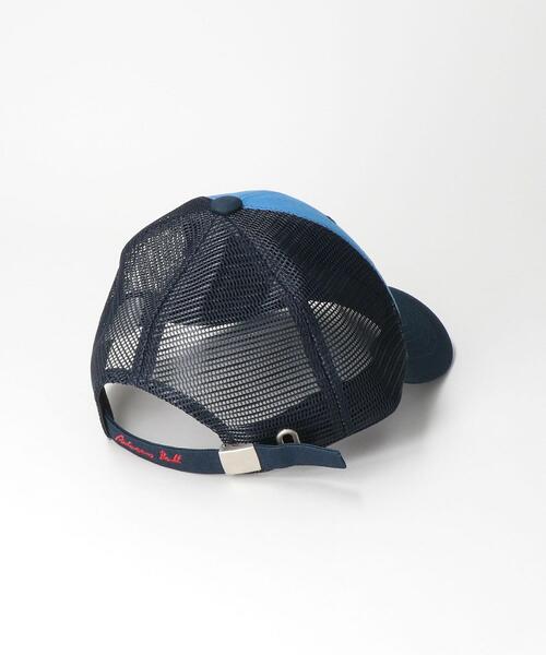 ANDERSSON BELL（アンダースンベル）の「＜Andersson Bell＞ GYPSYS MESH CAP/キャップ（キャップ・メンズ・ネイビー/ブラウン・FREE）」の4枚目の写真