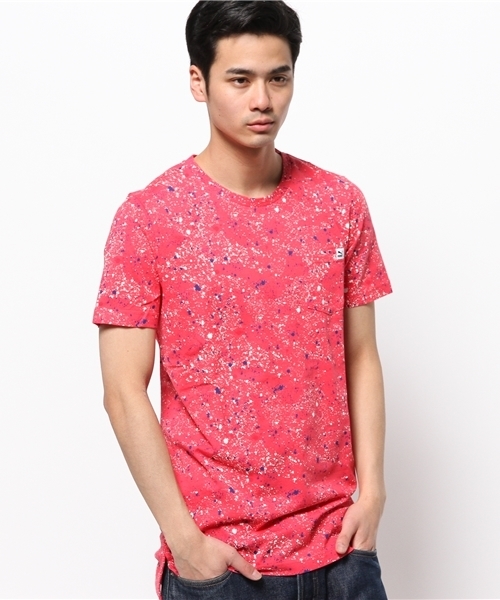 PUMA（プーマ）の「SPECKLE TEE（Tシャツ/カットソー・メンズ・ブラック/ホワイト/ブルー/ピンク・MEDIUM/X-LARGE/LARGE/SMALL/XX-LARGE）」の4枚目の写真
