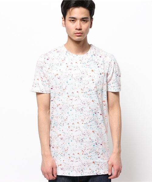 PUMA（プーマ）の「SPECKLE TEE（Tシャツ/カットソー・メンズ・ブラック/ホワイト/ブルー/ピンク・MEDIUM/X-LARGE/LARGE/SMALL/XX-LARGE）」の5枚目の写真