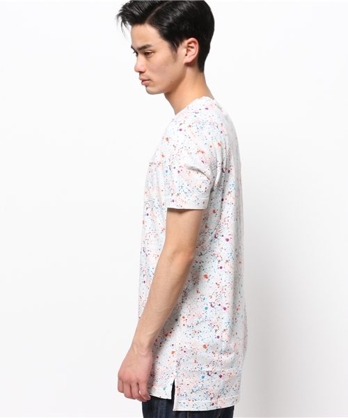 PUMA（プーマ）の「SPECKLE TEE（Tシャツ/カットソー・メンズ・ブラック/ホワイト/ブルー/ピンク・MEDIUM/X-LARGE/LARGE/SMALL/XX-LARGE）」の6枚目の写真