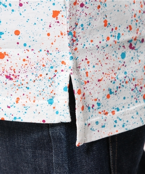 PUMA（プーマ）の「SPECKLE TEE（Tシャツ/カットソー・メンズ・ブラック/ホワイト/ブルー/ピンク・MEDIUM/X-LARGE/LARGE/SMALL/XX-LARGE）」の11枚目の写真