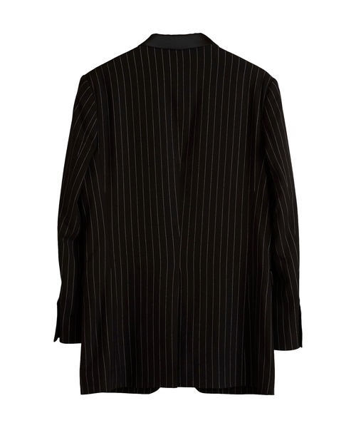 NO ID.（ノーアイディ）の「切替ピークドラペル１Ｂ－ＪＫＴ（テーラードジャケット・メンズ・ストライプ/その他17/ブラック・3/2/1）」の8枚目の写真