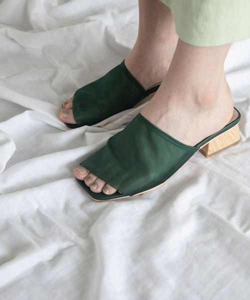 marjour(マージュール)の「TULLE SANDAL(サンダル・レディース・グリーン・LL/S/M/L)」の6枚目の写真