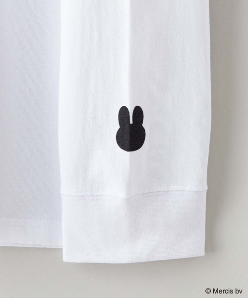 Miffy( ミッフィー)の「【MIFFY/ミッフィー】 ロンT 長袖(Tシャツ/カットソー・メンズ・ホワイト/ダークグリーン/ベージュ・MEDIUM/LARGE/X-LARGE)」の8枚目の写真