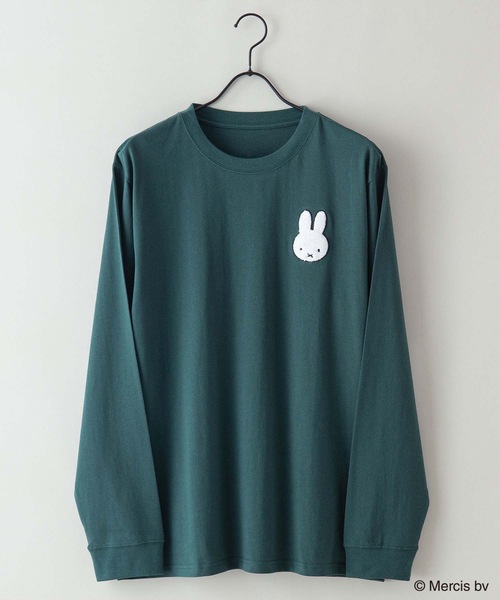 Miffy( ミッフィー)の「【MIFFY/ミッフィー】 ロンT 長袖(Tシャツ/カットソー・メンズ・ホワイト/ダークグリーン/ベージュ・MEDIUM/LARGE/X-LARGE)」の11枚目の写真