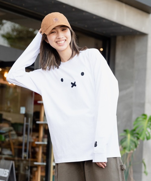 Miffy( ミッフィー)の「【MIFFY/ミッフィー】 ロンT 長袖(Tシャツ/カットソー・メンズ・ホワイト/ダークグリーン/ベージュ・MEDIUM/LARGE/X-LARGE)」の21枚目の写真