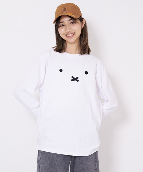 Miffy( ミッフィー)の「【MIFFY/ミッフィー】 ロンT 長袖(Tシャツ/カットソー・メンズ・ホワイト/ダークグリーン/ベージュ・MEDIUM/LARGE/X-LARGE)」の18枚目の写真
