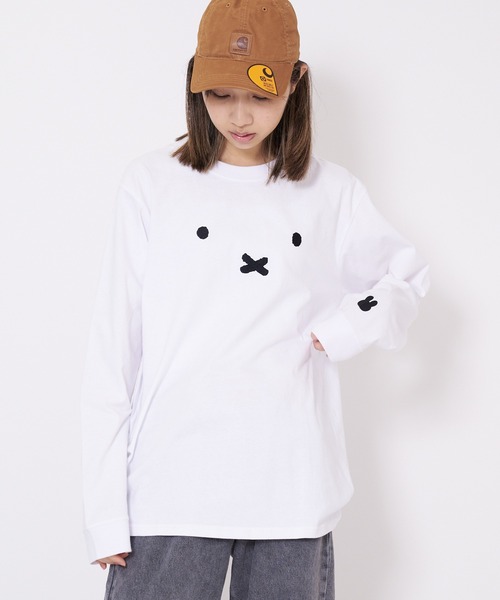 Miffy( ミッフィー)の「【MIFFY/ミッフィー】 ロンT 長袖(Tシャツ/カットソー・メンズ・ホワイト/ダークグリーン/ベージュ・MEDIUM/LARGE/X-LARGE)」の19枚目の写真
