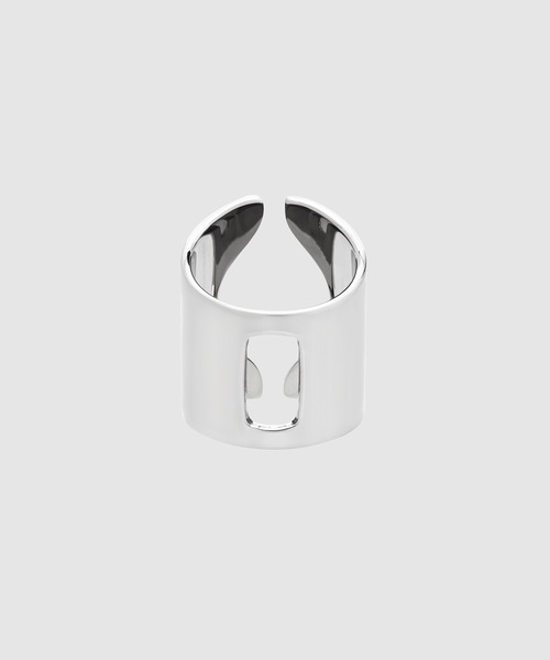 MM6 Maison Margiela（ｴﾑｴﾑｼｯｸｽ ﾒｿﾞﾝ ﾏﾙｼﾞｪﾗ）の「RING（リング・メンズ・シルバー・4/3/5）」の2枚目の写真