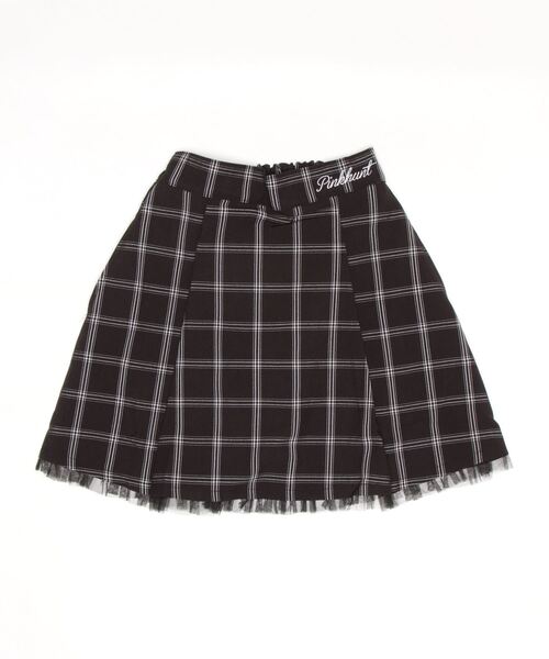 PINKHUNT（ピンクハント）の「PINKHUNT 裾チュールレーススカート 7134K（スカート・キッズ・ブラック/ベビーピンク・150cm/130cm/160cm/120cm/140cm）」の15枚目の写真