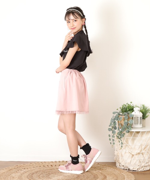 the virgins ミニスカート ピンク terry fluttering skirt | the Virgins