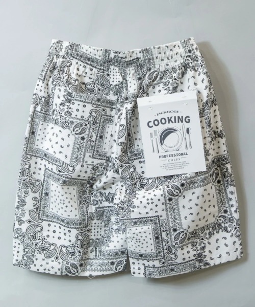 JACKROSE（ジャックローズ）の「JE・ペイズリーシェフショーツ（その他パンツ・メンズ・その他1/その他2・M/L）」の9枚目の写真