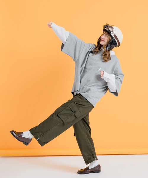 MUHET（ミュエータ）の「ミリタリーカーゴパンツ（カーゴパンツ・レディース・ブラック/カーキ・SMALL/MEDIUM/X-LARGE）」の10枚目の写真