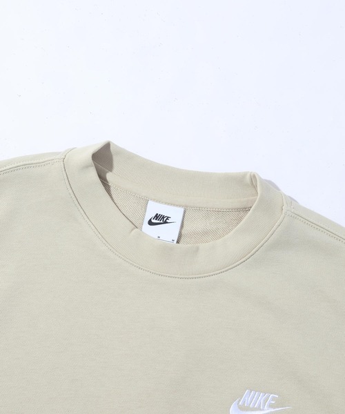 NIKE（ナイキ）の「NIKE AS M NSW CLUB CRW FT BV2667-010/063/206/334/ナイキ　スウェット　刺繍　ロゴ（スウェット・メンズ・ベージュ/オリーブ/ブラック/グレー・MEDIUM/LARGE/X-LARGE/XX-LARGE）」の12枚目の写真