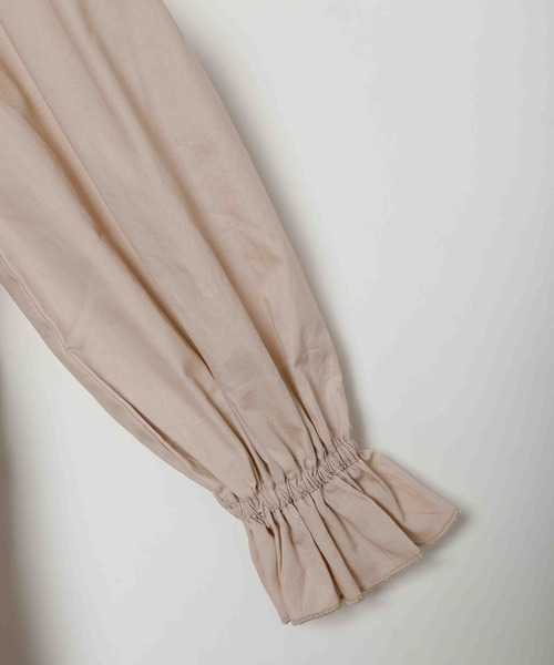 LOWRYS FARM(ローリーズファーム)の「BIGカラーワンピース 347832(ワンピース・キッズ・ネイビー/アイボリー/ブラウン/グリーン・110cm/120cm/130cm/140cm/150cm)」の9枚目の写真