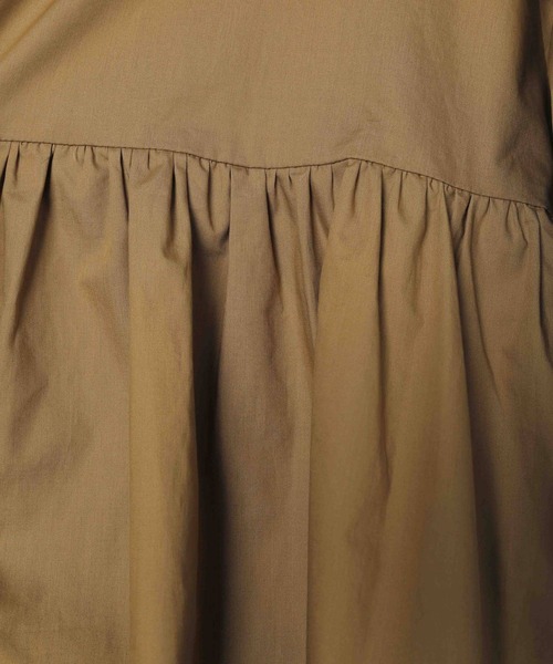 LOWRYS FARM(ローリーズファーム)の「BIGカラーワンピース 347832(ワンピース・キッズ・ネイビー/アイボリー/ブラウン/グリーン・110cm/120cm/130cm/140cm/150cm)」の14枚目の写真