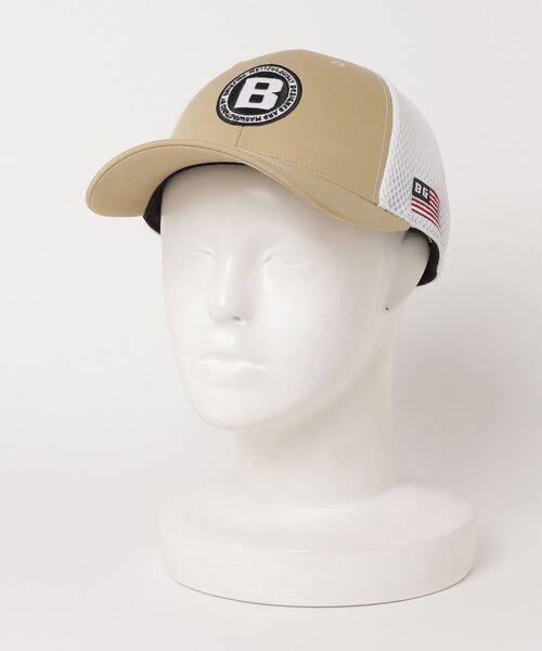 BRIEFING(ブリーフィング)の「【ブリーフィングゴルフ】MENS MESH CAP(キャップ・メンズ・ホワイト/ブラック/ベージュ/ネイビー/オリーブ・FREE)」の3枚目の写真