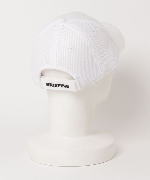 BRIEFING(ブリーフィング)の「【ブリーフィングゴルフ】MENS MESH CAP(キャップ・メンズ・ホワイト/ブラック/ベージュ/ネイビー/オリーブ・FREE)」の6枚目の写真