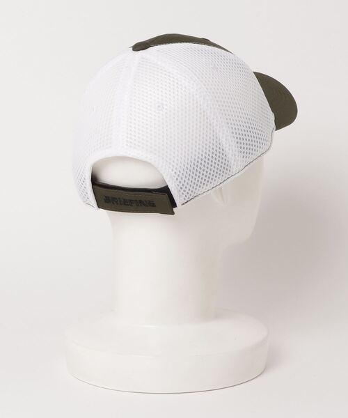 BRIEFING(ブリーフィング)の「【ブリーフィングゴルフ】MENS MESH CAP(キャップ・メンズ・ホワイト/ブラック/ベージュ/ネイビー/オリーブ・FREE)」の7枚目の写真