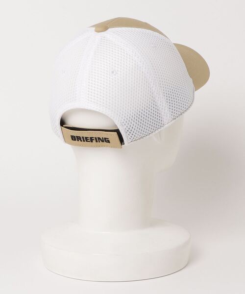 BRIEFING(ブリーフィング)の「【ブリーフィングゴルフ】MENS MESH CAP(キャップ・メンズ・ホワイト/ブラック/ベージュ/ネイビー/オリーブ・FREE)」の9枚目の写真