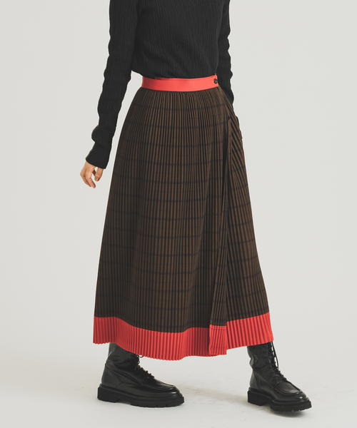 セール】【nude vintage×JOURNAL STANDARD】プリーツラップ