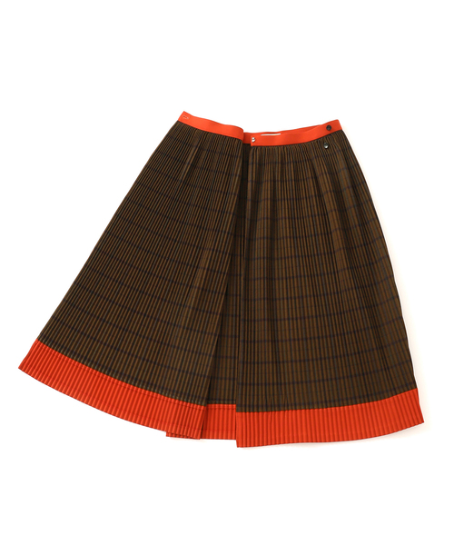 セール】【nude vintage×JOURNAL STANDARD】プリーツラップスカート