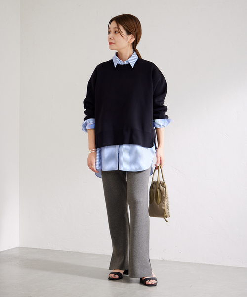 JOURNAL STANDARD(ジャーナルスタンダード)の「コットンカシミヤスムースパンツ(その他パンツ・レディース・ブラック/ベージュ/グレー・FREE)」の22枚目の写真
