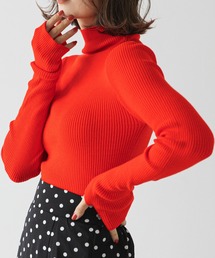 rectangle | リブタートルニット(ニット/セーター)