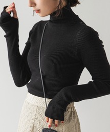 rectangle | リブタートルニット(ニット/セーター)