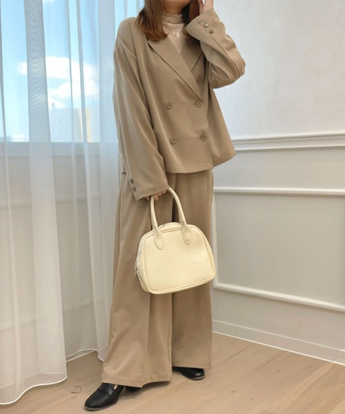 apres jour（アプレジュール）の「【セットアップ可能】アソートワイドパンツ【ZOZOTOWN限定アイテム】（その他パンツ・レディース・ブラウン系その他/ブラック/モカ・フリー/X-LARGE）」の19枚目の写真