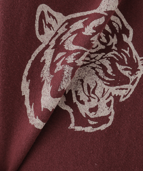 plage（プラージュ）の「college パーカー（パーカー・レディース・ホワイト/チャコールグレー/レッド・FREE）」の4枚目の写真